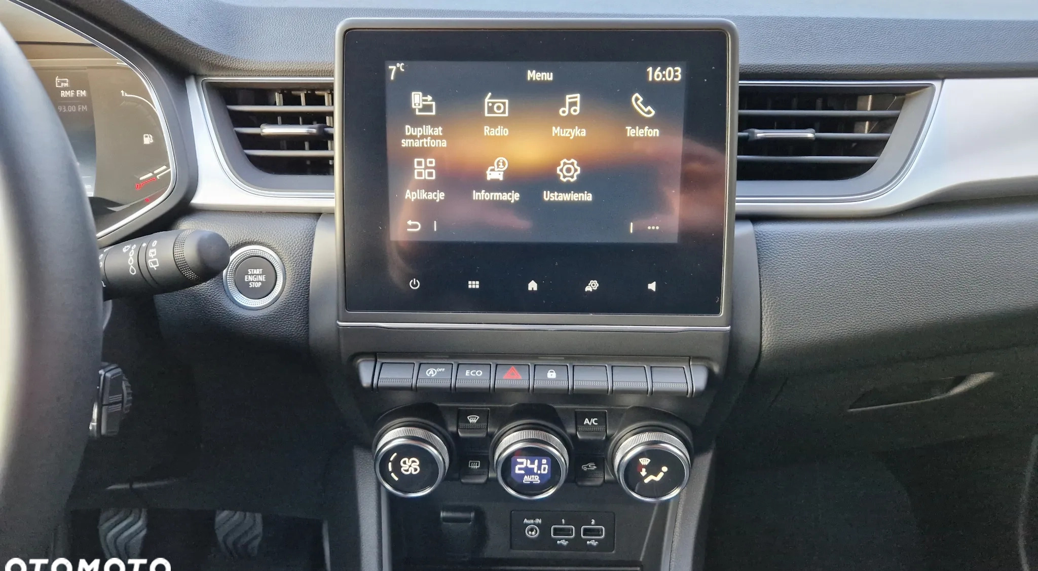 Renault Captur cena 83900 przebieg: 37000, rok produkcji 2022 z Stawiszyn małe 277
